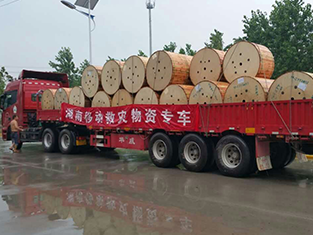 PG电子科技援建湖南洪水灾区，为湖南移动提供通讯物资