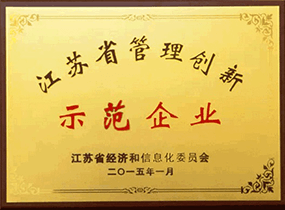 江苏省治理创新示范企业
